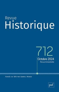 Revue historique n.712 (édition 2024)