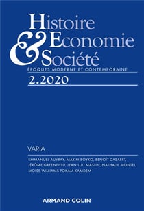 Histoire, Economie et Société 2/2020 Varia