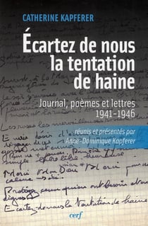 Écartez de nous la tentation de haine