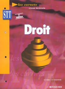 Droit terminale stt (6e edition)