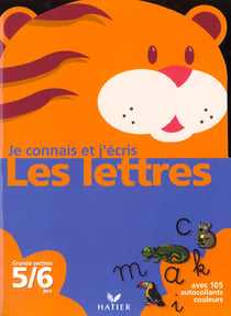 Je connais et j'ecris les lettres avec un tigre
