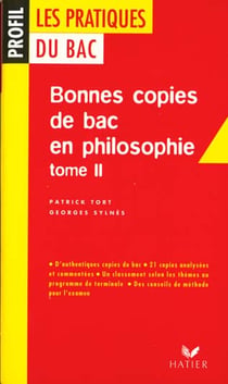 Bonnes copies du bac en philosophie t.2