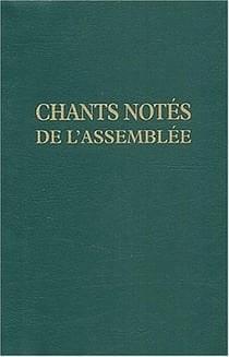 Chants notés pour l'assemblée