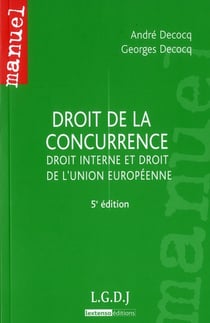 Droit de la concurrence (5e édition)