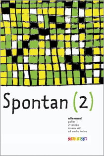 Spontan - allemand palier 1 - 2ème année - LV1/LV2 - livre + cd
