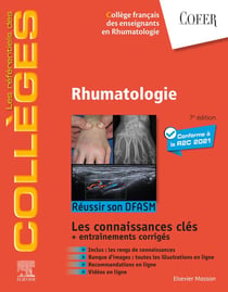 Rhumatologie : réussir son DFASM - les connaissances clés + entraînements corrigés (7e édition)