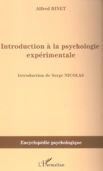Introduction a la psychologie experimentale