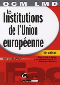 Les institutions de l'union européenne (10e édition)