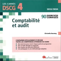 Comptabilité et audit : 90 exercices corrigés