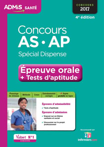 Concours as et ap - spécial dispense - épreuve orale + tests d'aptitude (concours 2017)
