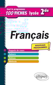 Français : seconde- nouveaux programmes