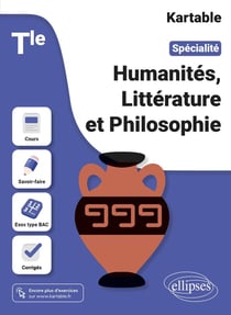 Kartable : spécialité humanités, littérature et philosophie - terminale