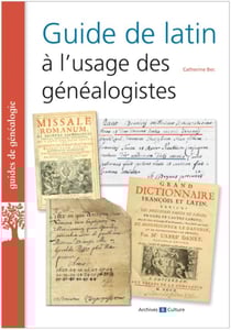 Guide de latin à l'usage des généalogistes