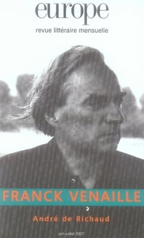 Revue Europe n.938 : Franck Venaille (édition juin-juillet 2007)