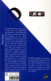 Les prêts toxiques - une affaire d'etat