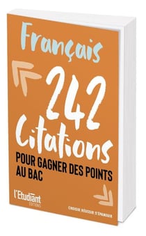 Français - 242 citations pour gagner des points au bac (édition 2021)