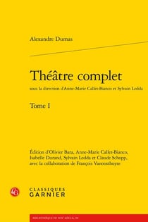 Théâtre complet Tome 1