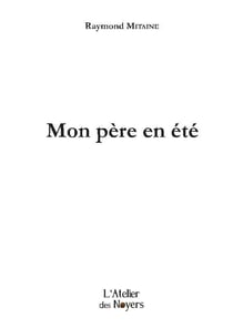 Mon père en été