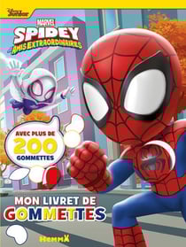 Marvel spidey et ses amis extraordinaires - mon livret de gommettes