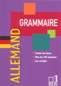 Grammaire de l'allemand