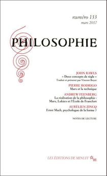 Revue Philosophie n.133