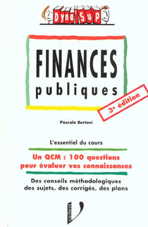Finances publiques - 3e edition