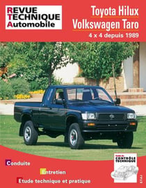 Toyota hilux, volkswagen taro - tous modeles 4 x 4 depuis 1989
