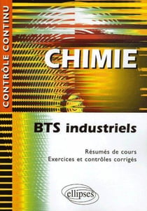 Contrôle continu : chimie - BTS industriels