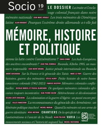 SOCIO : Socio n° 19/2024 : Mémoire, histoire et politique