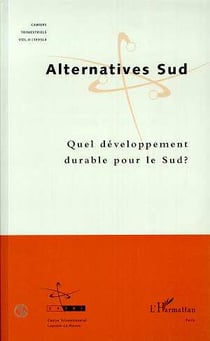 Revue alternatives sud Tome 199 : quel développement durable pour le sud ?