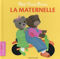 Petit ours brun mini touche a tout - la maternelle