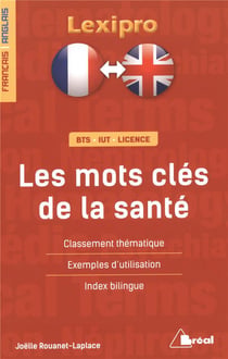 MOTS CLES DE LA SANTE FRANCAIS-ANGLAIS