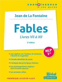 Les fables  jean de la fontaine : livres VII à XII (2e édition)
