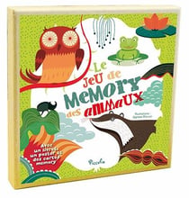 Le jeu de memory des animaux