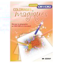 COLORIAGES MAGIQUES GEOGRAPHIE CM1/CM2