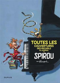 Toutes les couvertures des recueils du journal de Spirou par Franquin