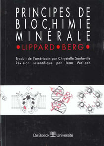 Principes de biochimie minerale