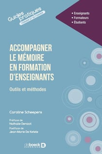 Accompagner le mémoire en formation d'enseignants : Outils et méthodes