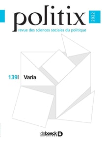 Politix n° 139
