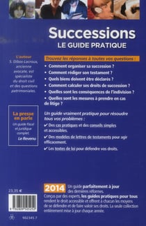 Successions - le guide pratique 2014