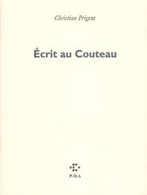 Écrit au couteau
