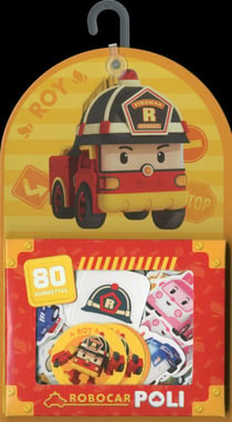 Robocar Poli : 80 gommettes - Roy