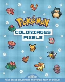 Pokémon : coloriages pixels