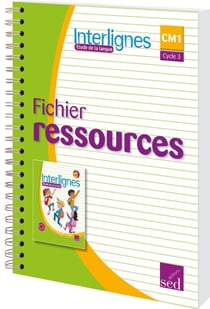 INTERLIGNES ETUDE DE LA LANGUE - CM1 - Fichier ressources + CD