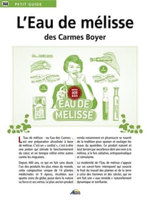L'eau de mélisse des Carmes Boyer