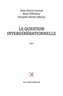La question intergénérationnelle
