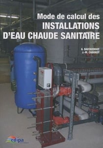 Les installations d'eau chaude sanitaire - mode de calcul