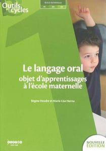 Le langage oral - objet d'apprentissages à l'école maternelle