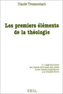 Les premiers éléments de la théologie