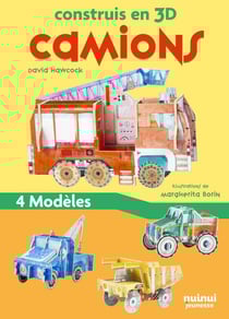 Construis en 3D : Camions